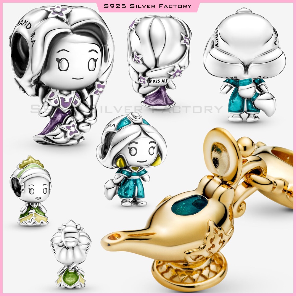 Pan's เครื่องประดับ สร้อยข้อมือ ลูกปัด อัลลอย ลายเจ้าหญิงดิสนีย์ DIY