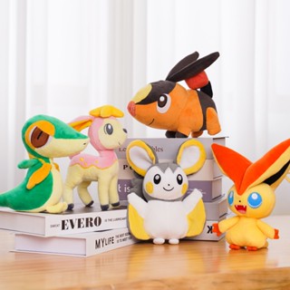 1 ชิ้น 20 ซม. น่ารัก โปเกม่อน Tepig Victini Deerling Emolga Snivy ตุ๊กตาของเล่นกวาง ตุ๊กตาของเล่น ตุ๊กตาอะนิเมะ ตุ๊กตายัดไส้ ของเล่น ของขวัญเด็ก