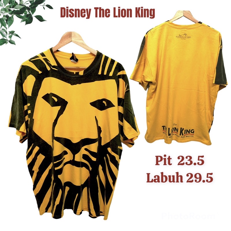 THE LION KING DISNEY CARTOON เสื้อยืด