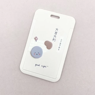 ซองใส่บัตรพร้อมเชือกเส้นเล็ก ปรับขนาดอัตโนมัติ สําหรับบัตรมหาวิทยาลัย บัตรประจําทาง รถบัส