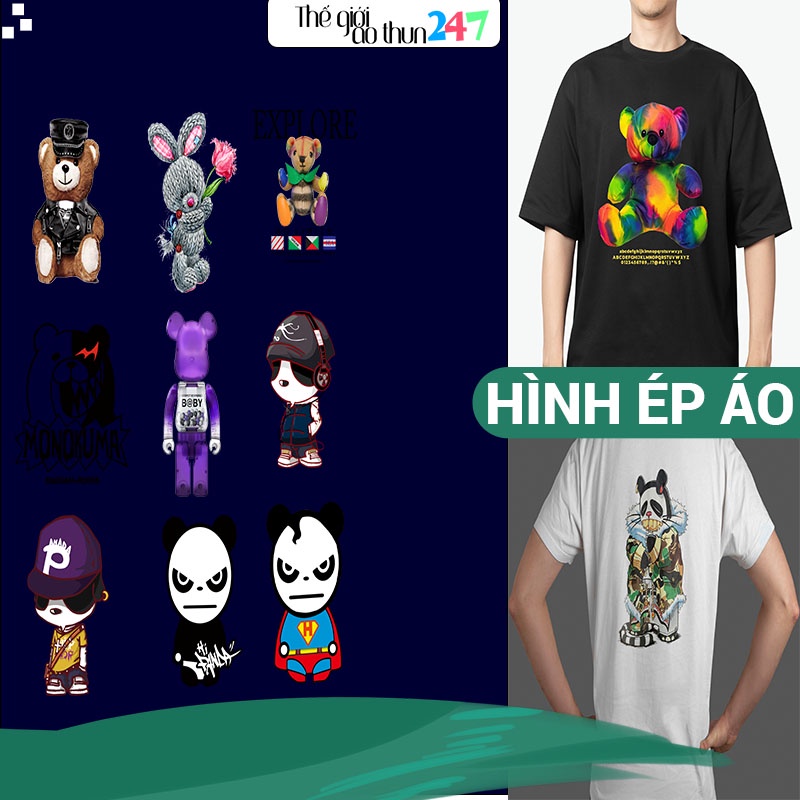 [รีดภาพรีดร้อน] Image Bear-Trend-BB _8 ด้วยเตา เตารีด