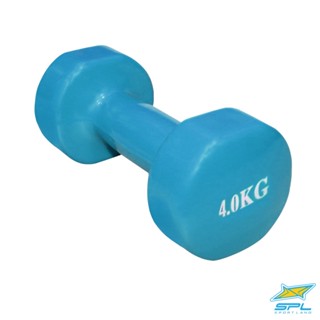 SPORTLAND 	ดัมเบลยาง สำหรับออกกำลังกาย SPL Neoprene Dumbbell 4 kg / 10P BL (680)