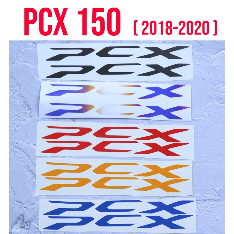 Pcx150 สติ๊กเกอร์ติดโลโก้ Pcx150 ตกแต่งรถ สติ๊กเกอร์โลโก้ Pcx2018-2020