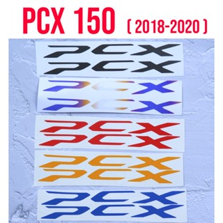 Pcx150 สติ๊กเกอร์ติดโลโก้ Pcx150 สติ๊กเกอร์ตกแต่งรถ สติ๊กเกอร์โลโก้ สติ๊กเกอร์Logo สติ๊กเกอร์ Pcx2018-2020