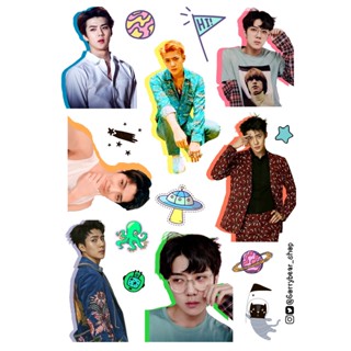 EXO Sticker Die-Cut [สติ๊กเกอร์กันน้ำลอกแปะ]