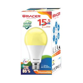 หลอดไฟ LED RACER A65 KIMMIE 15.5 วัตต์ WARM WHITE E27