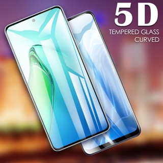 ฟิล์มกระจกนิรภัยกันรอยหน้าจอ ขอบโค้ง 5D สําหรับ OPPO Reno8 Reno7 Reno6 Reno5 Reno4 Reno3 Pro Plus A F Z Lite SE