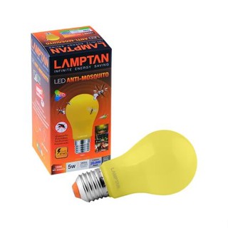 หลอด LED LAMPTAN A60 PHOTON 5วัตต์ สีเหลือง