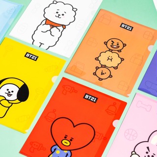 SEOULR | BT21 DOCUMENT HOLDER แฟ้ม (สินค้าลิขสิทธิ์แท้)