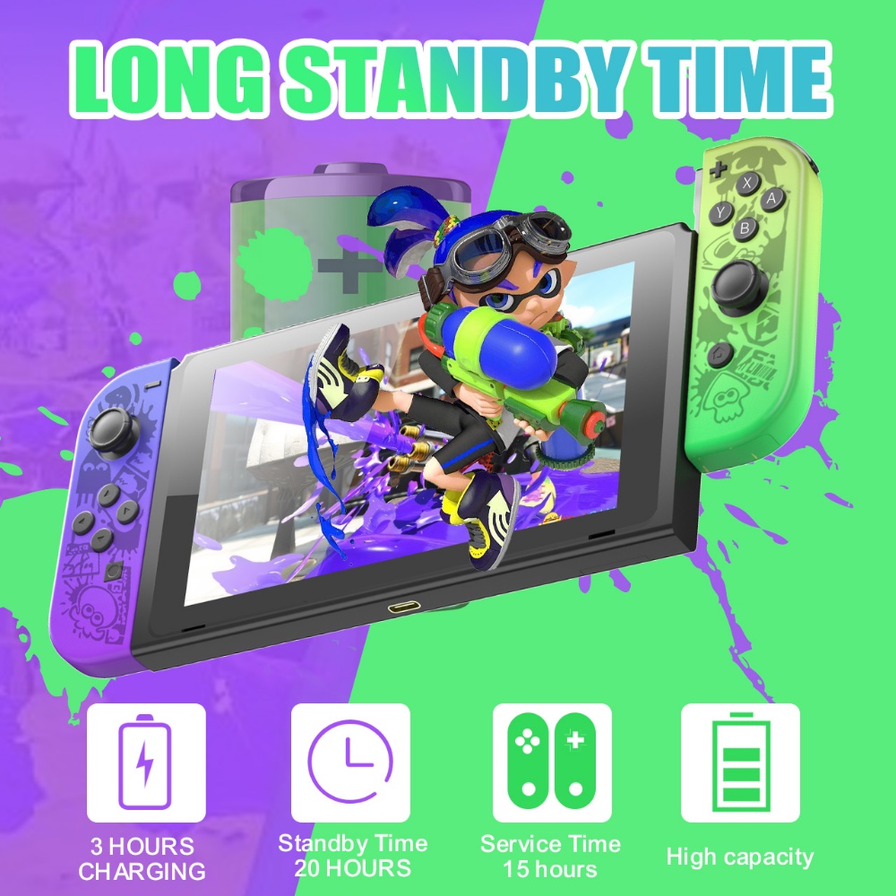 Joycon จอยเกม รองรับการสั่นสะเทือน ฟังก์ชั่นปลุก ควบคุมการเคลื่อนไหว สําหรับ Nintendo Switch NS