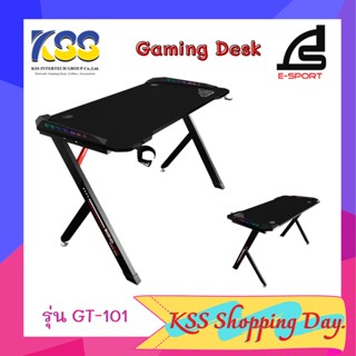 โต๊ะเกมส์มิ่ง SIGNO E-Sport Gaming Table รุ่น ESCAPE GT-101 ของแท้ ประกันศูนย์ 1ปี