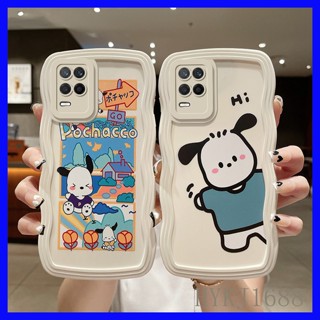 เคส Realme 8 Realme8 5G tpu ซิลิโคน ลายคลื่น เคสป้องกัน ขอบเต็ม เคสนิ่ม