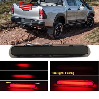 【พร้อมส่ง】หลอดไฟท้ายรถยนต์ Led สะท้อนแสง คุณภาพสูง สําหรับ Toyota Hilux Revo Vigo 2015 2016 2017 2018 2019