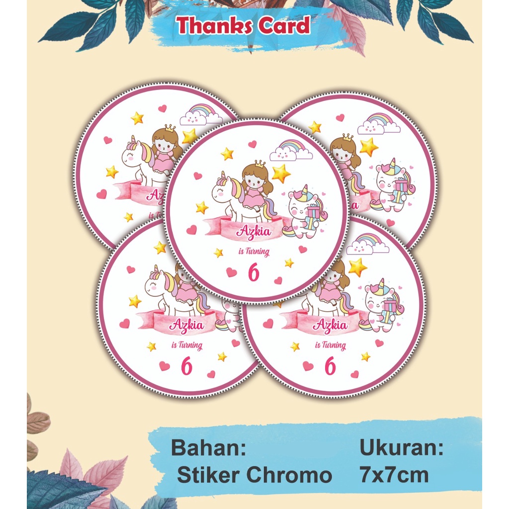 THANK YOU CARD / SOUVENIR CARD / HAMPERS CARD / การ์ดขอบคุณ