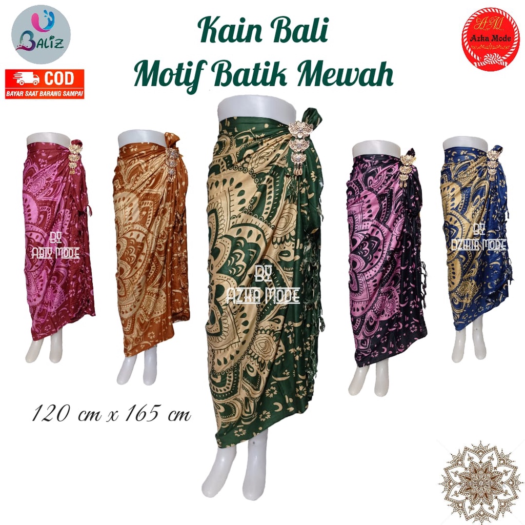 Beach Fabric bali Sarong bali motif sultan standart by lalakushop