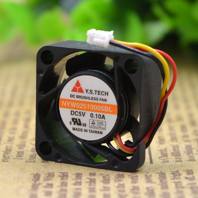 SZ NYW02510005BL 2510 5V 0.1A 2.5CM CM BALL COOLING FAN