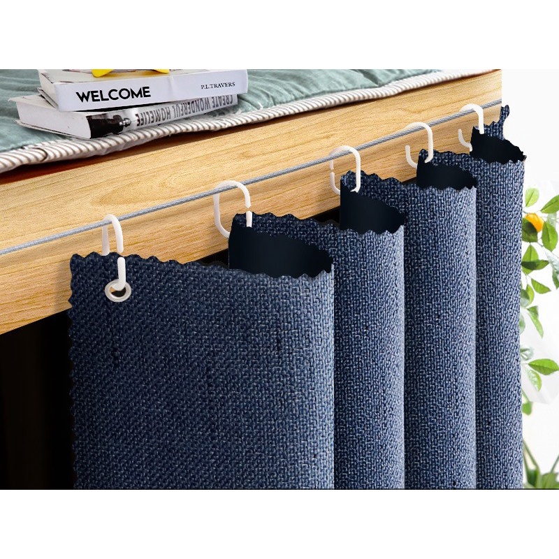 แนะนำ ผ้าม่าน 1.2*2m ผ้าม่านทึบแสง 95% พักนักศึกษาผ้าม่านหอพักวิทยาลัยเตียงเดี่ยวชั้นบนเตียงสองชั้น ราคาพิเศษ มีเก็บเงินปลายทาง