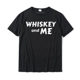 ขายดี!เสื้อยืดลําลอง ผ้าฝ้าย แขนสั้น พิมพ์ลาย WHISKEY AND ME Premium Camisas Hombre Rife สําหรับผู้ชาย ปีใหม่S-5XL