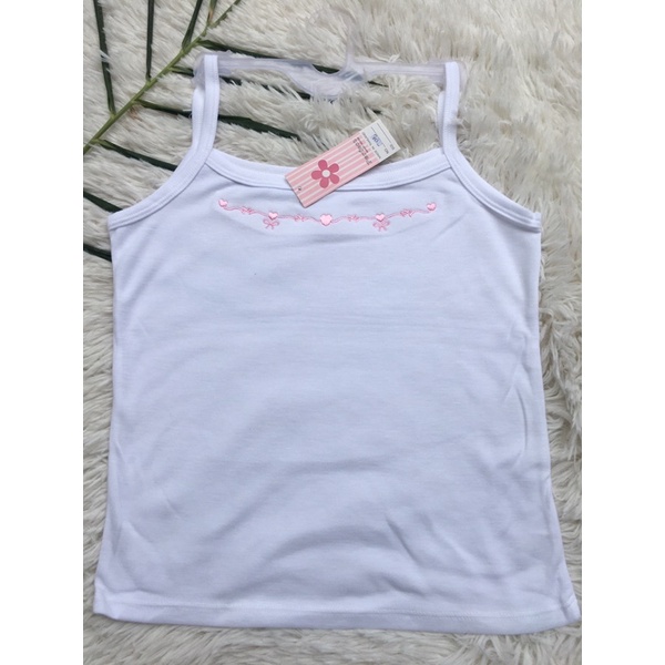 เสื้อทับ/เสื้อซับ นักเรียน นักศึกษา หัวใจโบว์ สายเดี่ยว วัย 12-17 ปี #301