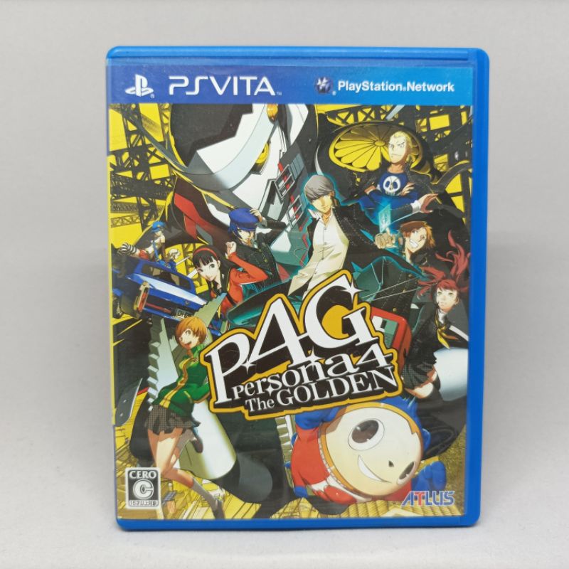 PG4 Persona 4 The Golden PS Vita | แผ่นเกมเพลสเตชั่นวีต้า แท้ | Zone 2 | Japan