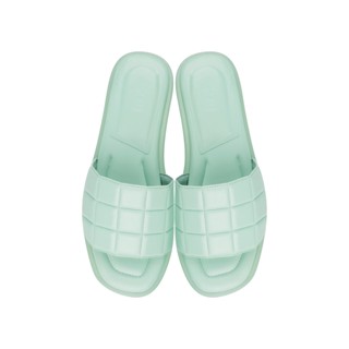 SHU DAILY ON-TONE SQAURE SANDALS CANDY MINT