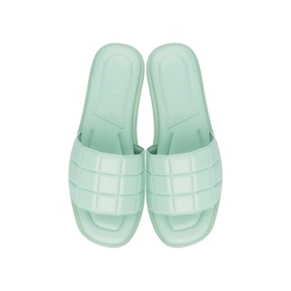 SHU DAILY ON-TONE SQAURE SANDALS CANDY MINT