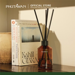 Phutawan ก้านไม้หอมปรับอากาศรุ่นพรีเมี่ยม ส่วนผสมจากน้ำมันหอ…
