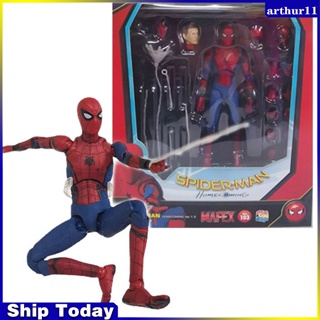 ตุ๊กตาฟิกเกอร์ Arthur Return Of The Hero Spider Man Delicate Details ขนาด 7 นิ้ว ของเล่นสําหรับเด็ก