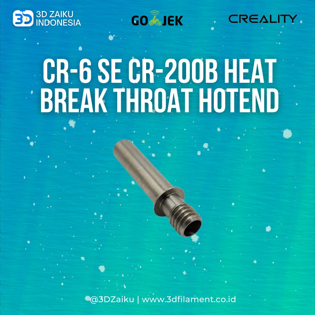 Original Creality CR-6 SE CR-200B เครื่องพิมพ์ 3D คอเบรกความร้อน Hotend