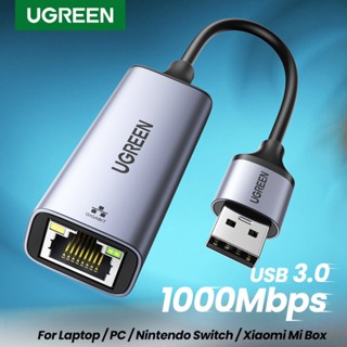 UGREEN USB 3.0 to 100/1000 Gigabit Ethernet Network Adapter (Space Gray)(CM209)