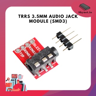 TRRS 3.5mm audio jack MP3 stereo headset video microphone interface module (SMD3)