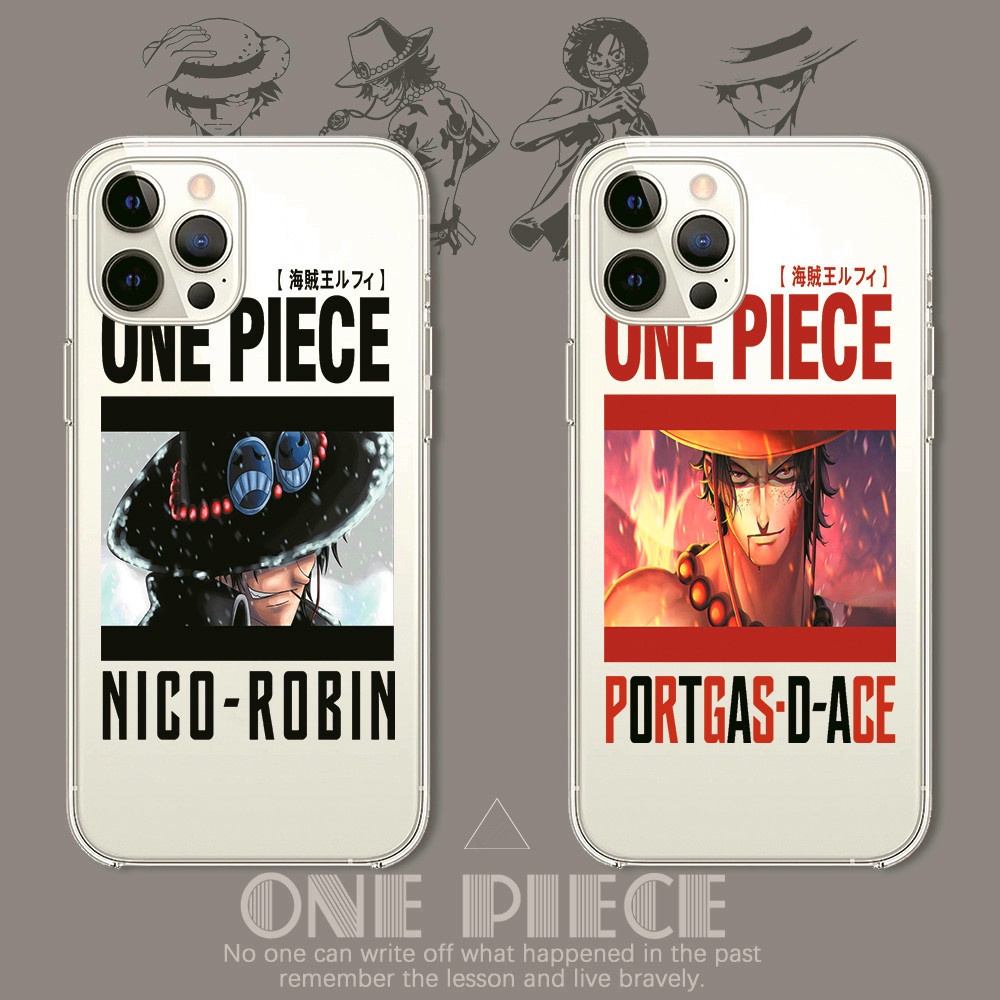 Anime Comics One Piece Robin &amp; Ace Printing Phone Case For Sony X Performance XZ4 XA1 Plus XA Ultra C6 Xperia 10 5 1 II III Soft Silicone Protective Cover