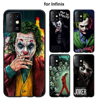 เคส Infinix HOT 30 30i 20 20S 20i PLAY TECNO  Spark 6 Go ITEL P37 VISION 2 2S PRO PLUS โทรศัพท์มือถือแบบนิ่ม ผิวด้าน ลายโจ๊กเกอร์ สําหรับ