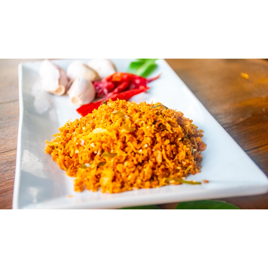 500g น้ำพริกอกไก่ : อบ-คั่ว อกไก่ไม่ทอดน้ำมัน