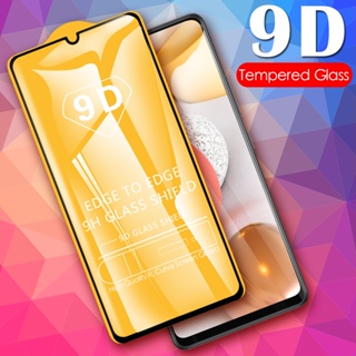 ฟิล์มกระจกนิรภัยกันรอยหน้าจอ 9D สําหรับ Samsung Galaxy A02 A02s A12 A22 A22s A32 A42 A52 A52s A72 2 ชิ้นต่อล็อต