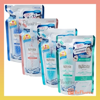 Bifesta Micellar Cleansing Water 360 ml &lt;ถุงเติม 4 สูตร&gt; Acne care Sebum Brightup Sensitive เช็ดเครื่องสำอาง บิเฟสต้า