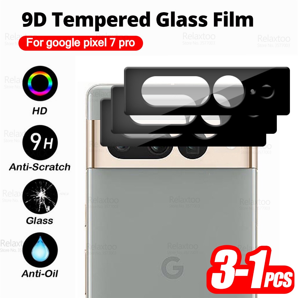 For Google Pixel 7 Pro Camera Protector 13Pcs 9D Rear Tempered Glass