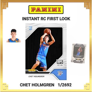 การ์ด​ Panini INSTANT​ RC FIRST​ LOOK​ CHET​ HOLMGREN​