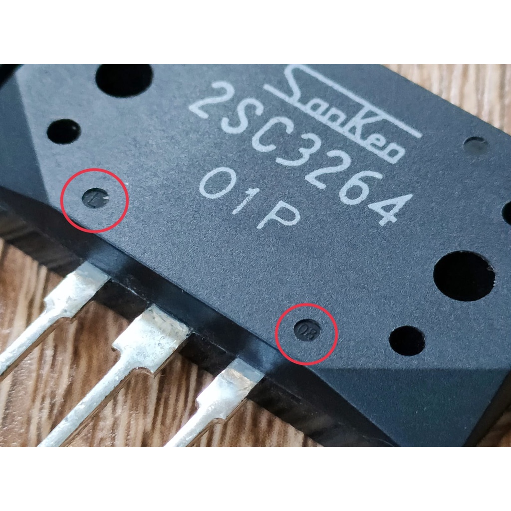 Sanken 2SA1295 2SC3264 ระดับบนเดิม