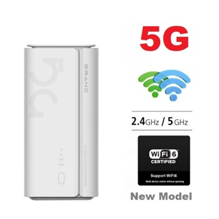 5G CPE PRO 2.2Gbps Mesh+ WiFi 6 รองรับ 3CA 5G 4G 3G AIS,DTAC,TRUE,NT