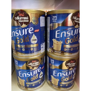 ใหม่ ensure gold เอนชัวร์ โกลด์ ขนาด 400 กรัม ช็อคโกแลต สตอเบอรี่ ธัญพืช กาแฟ