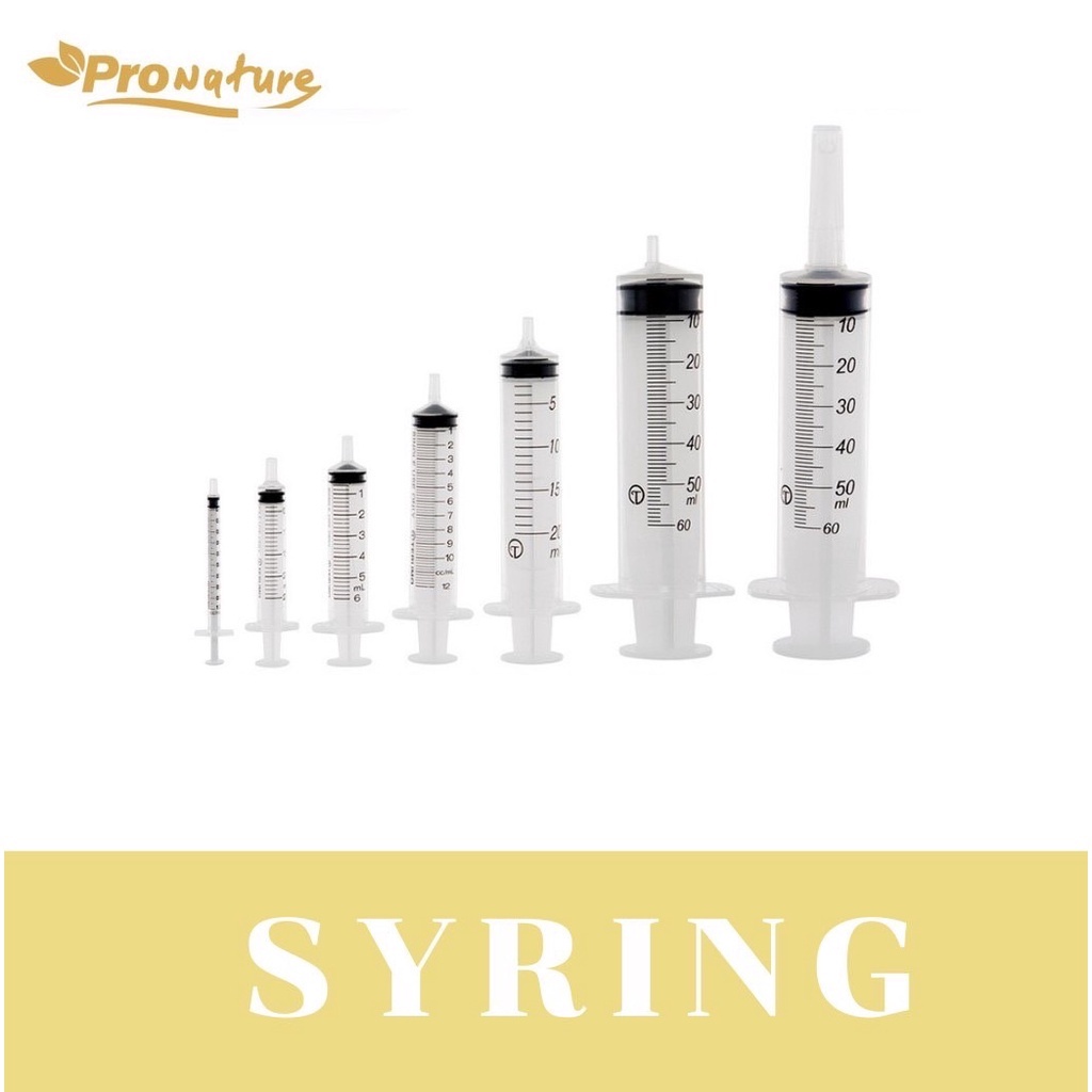 Syring ไซริ้งค์ สำหรับป้อนยา ป้อนอาหาร 1-50 ml