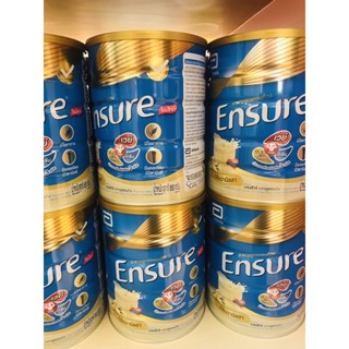 โฉมใหม่ Ensure เอนชัวร์ วานิลลา 850 กรัม 1 กระป๋อง Ensure Vanilla 850g 1 Tin อาหารเสริมสูตรครบถ้วน สำหรับผู้ใหญ่