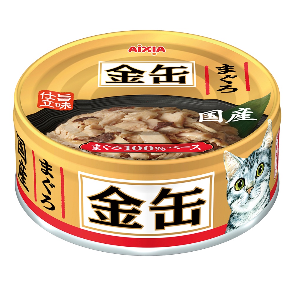 AIXIA อาหารเปียก คิน-แคน ปลาทูน่า 70 กรัม