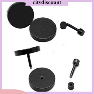 &lt;citydiscount&gt;  City ต่างหูสตั๊ด แบบสเตนเลส สำหรับผู้ชาย 1 คู่