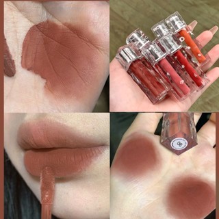 Pink COCO ลิปสติก เนื้อแมตต์ ไม่จางหาย ขนาดเล็ก สีใส