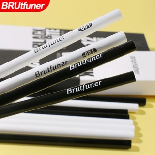 Brutfuner ดินสอไฮไลท์ 2B สีดํา สีขาว 12 ชิ้น JO264