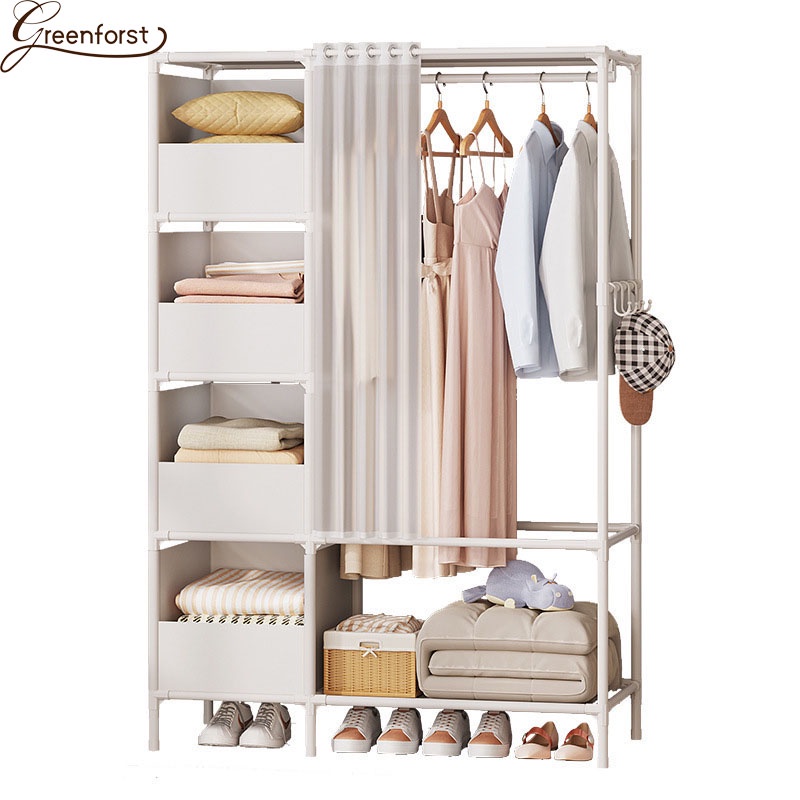 #ที่แขวนผ้า #ชั้นวางของอเนกประสงค์ #ชั้นวางของ #ชั้นวางของมินิมอล #ชั้นวางของมีม่าน