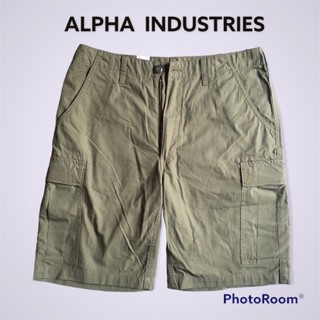 กางเกงขาสั้น ยี่ห้อ ALPHA INDUSTRIES ของใหม่ ป้ายห้อย ซื้อมาจากญี่ปุ่นค่ะ