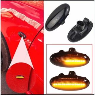 ไฟเลี้ยว LED กระพริบวิ่ง Smoken สำหรับ Mazda2,Mazda3,Bt50 จำนวน1คู่